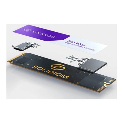 Solidigm P41 Plus Series - SSD - 512 GB - interní - M.2 2280 - PCIe 4.0 x4 (NVMe), SSDPFKNU512GZX1