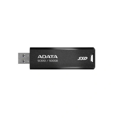 ADATA externí SSD SC610 500GB, SC610-500G-CBK/RD