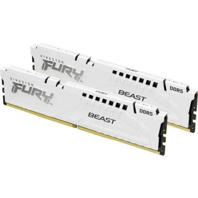 Kingston Fury Beast White 32GB (2x16GB) DDR5 6000 CL40, KF560C40BWK2-32