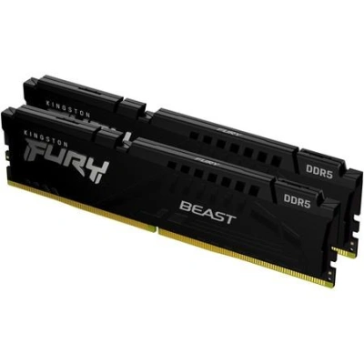 Kingston Fury Beast Black 64GB (2x32GB) DDR5 6000 CL36, AMD EXPO, KF560C36BBEK2-64