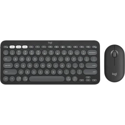 Logitech Pebble 2 Combo klávesnice a myš pro MAC černá, 920-012244