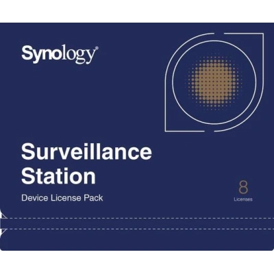 Synology Device License Pack 8 - Balíček Surveillance, licence pro 8 kamer/kanálů, IPC8