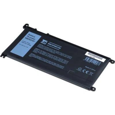 Baterie T6 Power Dell Insprion 15 5568, 5578, Vostro 14 5468, 15 5568, 3680mAh, 42Wh, 3cell, Li-ion, NBDE0167