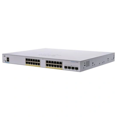 Cisco CBS350-24P-4G-EU 24-port GE Managed Switch, PoE, 4x1G SFP, CBS350-24P-4G-EU