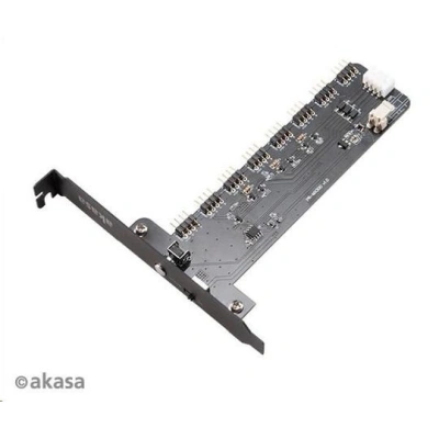 AKASA řadič Vegas RGB XL, 8 kanálů, PCIe slot, AK-RLD-03