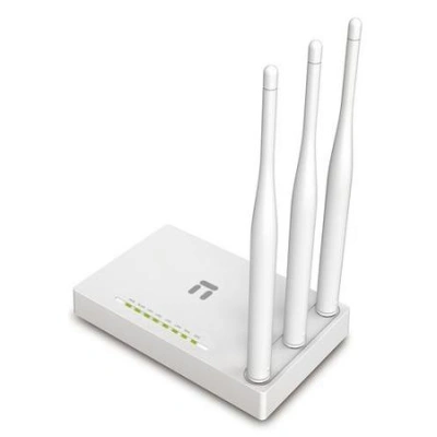 Netis WF-2409E AP/Router, 4x LAN, 1x WAN, 802.11b/g/n, 2.4GHz, 3x5dBi anténa, IPTV, WF2409E