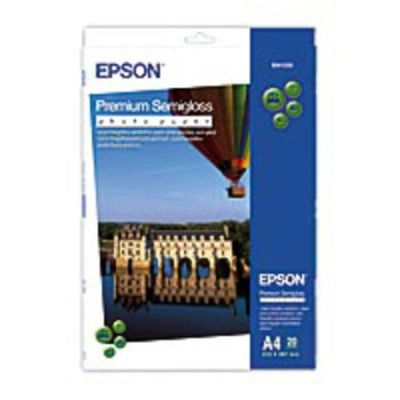 Epson papír Premium Semigloss Photo, 251g/m, A4, 20ks, C13S041332