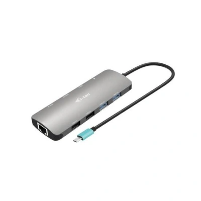 i-tec USB-C Metal Nano 2x HDMI Docking Station, PD 100W, C31NANOHDM2DOCPD