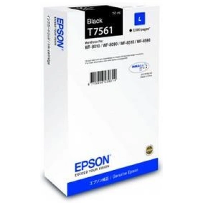 EPSON Ink čer WF-8xxx Series Ink Cartridge L Black - 2500str. (50 ml), C13T75614N
