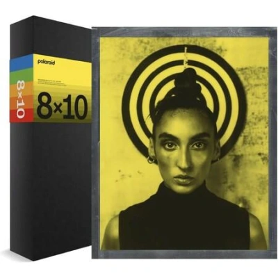 Polaroid DuoChrome film for 8x10 Black & Yellow edition, 6287