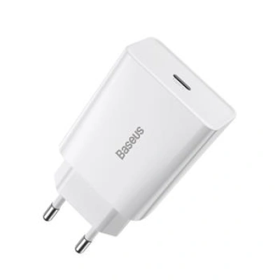 Baseus CCFS-SN02 Speed Mini Nabíječka USB-C 20W White (Pošk. Balení)