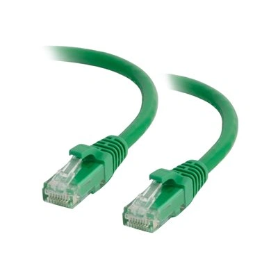 C2G Cat5e Booted Unshielded (UTP) Network Patch Cable - Patch kabel - RJ-45 (M) do RJ-45 (M) - 1 m - UTP - CAT 5e - lisovaný, provedení bez hrbolků, licna - zelená