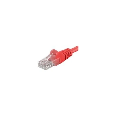 PremiumCord Patch kabel Cat6 UTP, délka 0.25m, červená