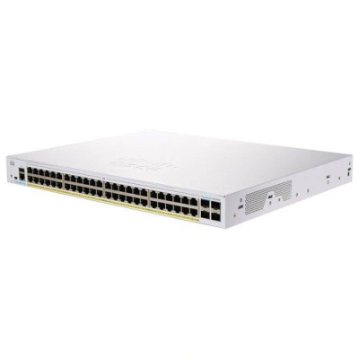 Cisco CBS250-48P-4X-EU 48-port GE Smart Switch, 48x GbE RJ-45, 4x 10G SFP+, PoE+ 370W, CBS250-48P-4X-EU