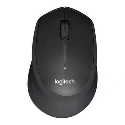 Logitech myš M330 Silent Plus/ bezdrátová/ 3 tlačítka/ 1000dpi/ USB/ černá, 910-004909