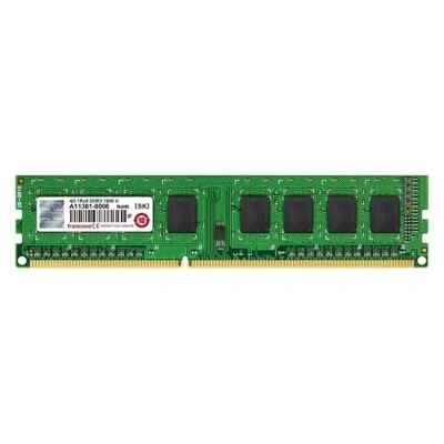 Transcend paměť 4GB DDR3-1600 U-DIMM (JetRam) 1Rx8 CL11, JM1600KLH-4G