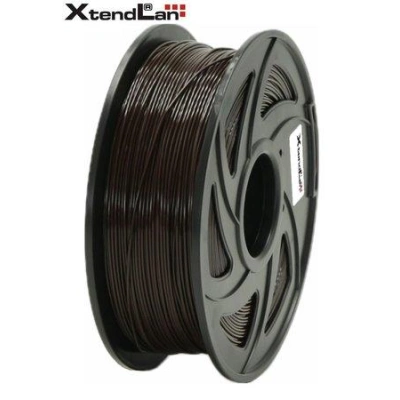 XtendLAN PETG filament 1,75mm černý 1kg, 3DF-PETG1.75-BK 1kg