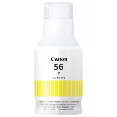 Canon inkoustová lahvička GI-56 Y žlutá, 4432C001