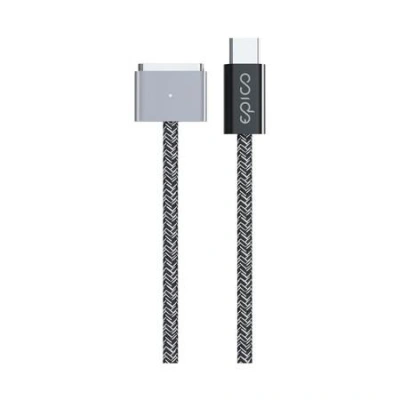 Nabíjecí kabel Epico USB-C na MagSafe 3 140W 2m vesmírně šedý