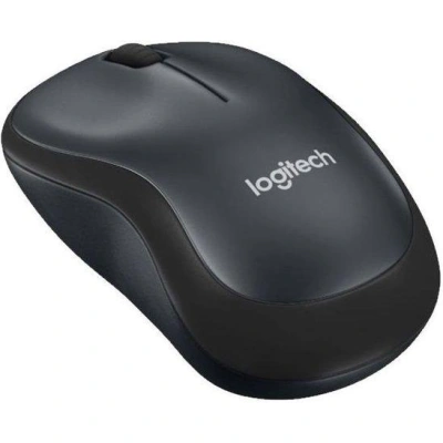 Logitech myš M220 SILENT/ Bezdrátová/ Optická/ 1000dpi/ USB přijímač/ černá, 910-004878