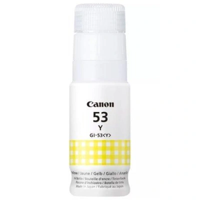 Canon inkoustová lahvička GI-53 Y žlutá, 4690C001