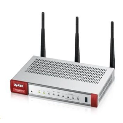 Zyxel USG20W-VPN Wireless AC Firewall, 10x VPN (IPSec/L2TP), 5x SSL, 1x WAN, 1x SFP, 4x LAN/DMZ, 1x USB, USG20W-VPN-EU0101F