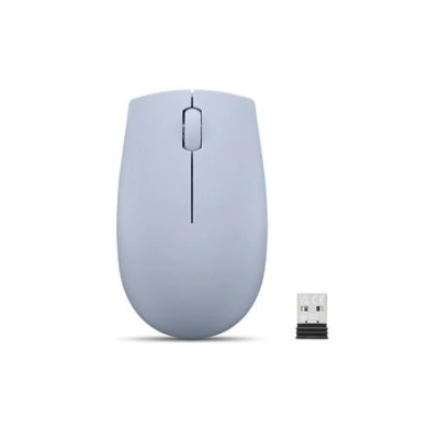 Lenovo myš 300 Wireless Compact (Frost Blue = světle modrá) s baterií, GY51L15679