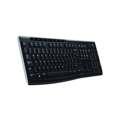 Logitech klávesnice K270/ Bezdrátová/ 2.4GHz/ USB přijímač/ CZ/ Černá, 920-003741