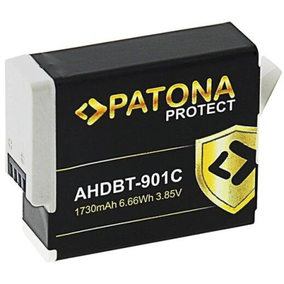 PATONA baterie pro digitální kameru GoPro Hero 9/Hero 10/Hero 11/Hero 12/ 1730mAh Li-Ion Protect Enduro