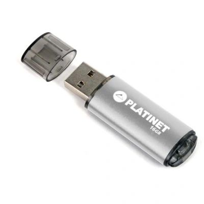 PLATINET PENDRIVE USB 2.0 X-Depo 16GB stříbrný, PMFE16S