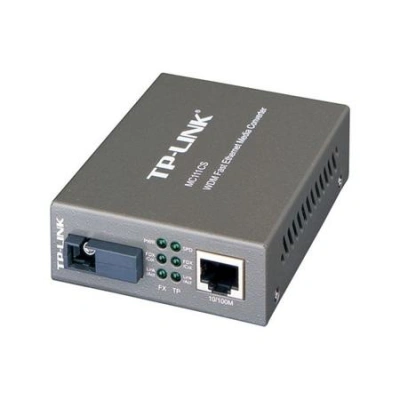 TP-Link MC111CS WDM Konvertor 100 Mbps Eth/Optika (single-mode), MC111CS