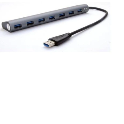i-tec USB HUB METAL/ 7 portů/ USB 3.0/ napájecí adaptér/ kovový, U3HUB778