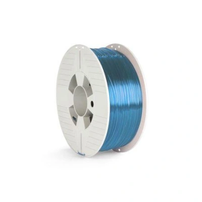 VERBATIM 3D tisková struna PETG / Filament / průměr 1,75mm / 1kg / modrá průhledná (blue transparent), 55056