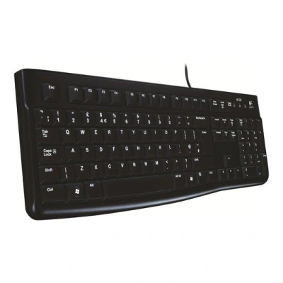 Logitech klávesnice K120/ Drátová/ USB/ CZ/ Černá, 920-002485