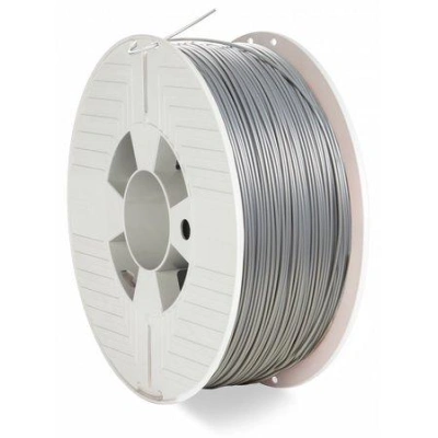 VERBATIM 3D tisková struna ABS / Filament / průměr 1,75mm / 1kg / stříbrná/kovová (silver/metal grey), 55032