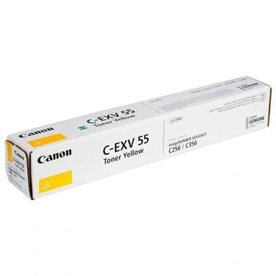 Canon originální  TONER CEXV55 YELLOW iR-ADV C256/C257/C356/C357  18 000 stran A4 (5%) - CHIPLESS, 2185C002