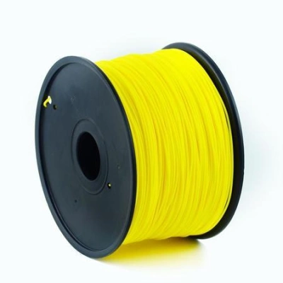 GEMBIRD 3D PLA plastové vlákno pro tiskárny, průměr 1,75 mm, 1kg, žluté, TIF0521G0