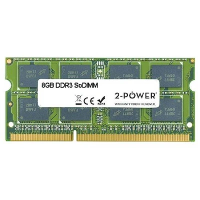 2-Power 8GB MultiSpeed 1066/1333/1600 MHz DDR3 SoDIMM 2Rx8 (1.5V / 1.35V), MEM0803A