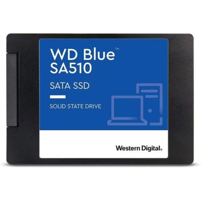 WD Blue SA510/2TB/SSD/2.5"/SATA/Černá/5R, WDS200T3B0A