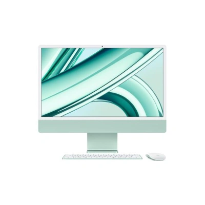 Apple iMac 24/23,5"/4480 x 2520/M3/8GB/256GB SSD/M3/Sonoma/Green/1R, MQRA3SL/A