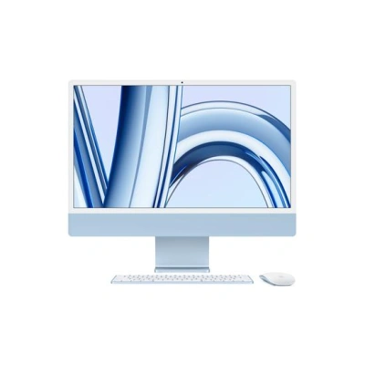 Apple iMac 24/23,5"/4480 x 2520/M3/8GB/512GB SSD/M3/Sonoma/Blue/1R, MQRR3SL/A