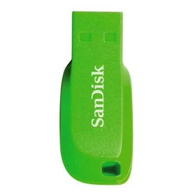 SanDisk Cruzer Blade 16GB / USB 2.0 / elektricky zelená, SDCZ50C-016G-B35GE