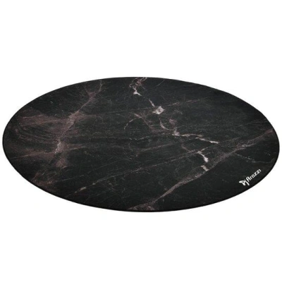 AROZZI Zona Floorpad Black Marble/ ochranná podložka na podlahu/ kulatá 121 cm průměr/ design černý mramor, AZ-ZONA-PAD-BKM