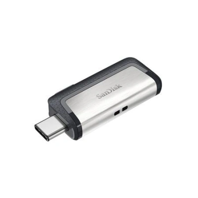 SanDisk Ultra Dual USB-C Drive 64GB / USB 3.0 Typ-C /  USB 3.0 Typ-A / stříbrný, SDDDC2-064G-G46