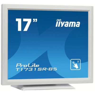 17" iiyama T1731SR-W5 - TN,SXGA,5ms,250cd/m2, 1000:1,5:4,VGA,HDMI,DP,USB,repro, T1731SR-W5