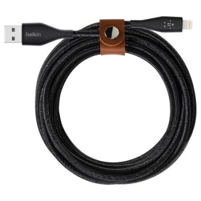 BELKIN DuraTek Plus Lightning na USB-A 3m, černý