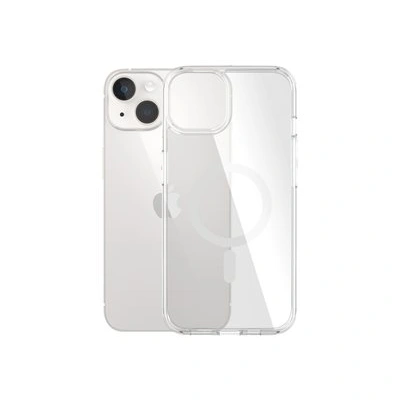 PanzerGlass HardCase - Clear Edition - zadní kryt pro mobilní telefon - kompatibilita s MagSafe - recyklovaný plast - průhledná - pro Apple iPhone 14
