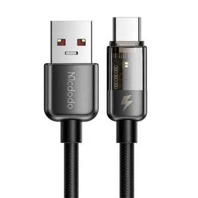 Kabel USB-C Mcdodo CA-3150, 6A, 1,2 m (černý)