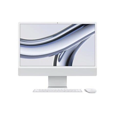 iMac 24" 4.5K Apple M3 8C CPU 8C GPU 8GB 256GB Strieborný SK, MQR93SL/A
