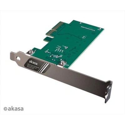 AKASA síťová karta USB 3.2 HOST card, 20Gbps USB 3.2 Gen 2x2 Internal 20-pin Connector to PCIe Host Card, AK-PCCU3-08